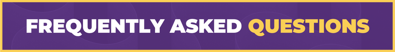 FAQ Header FAQ Header