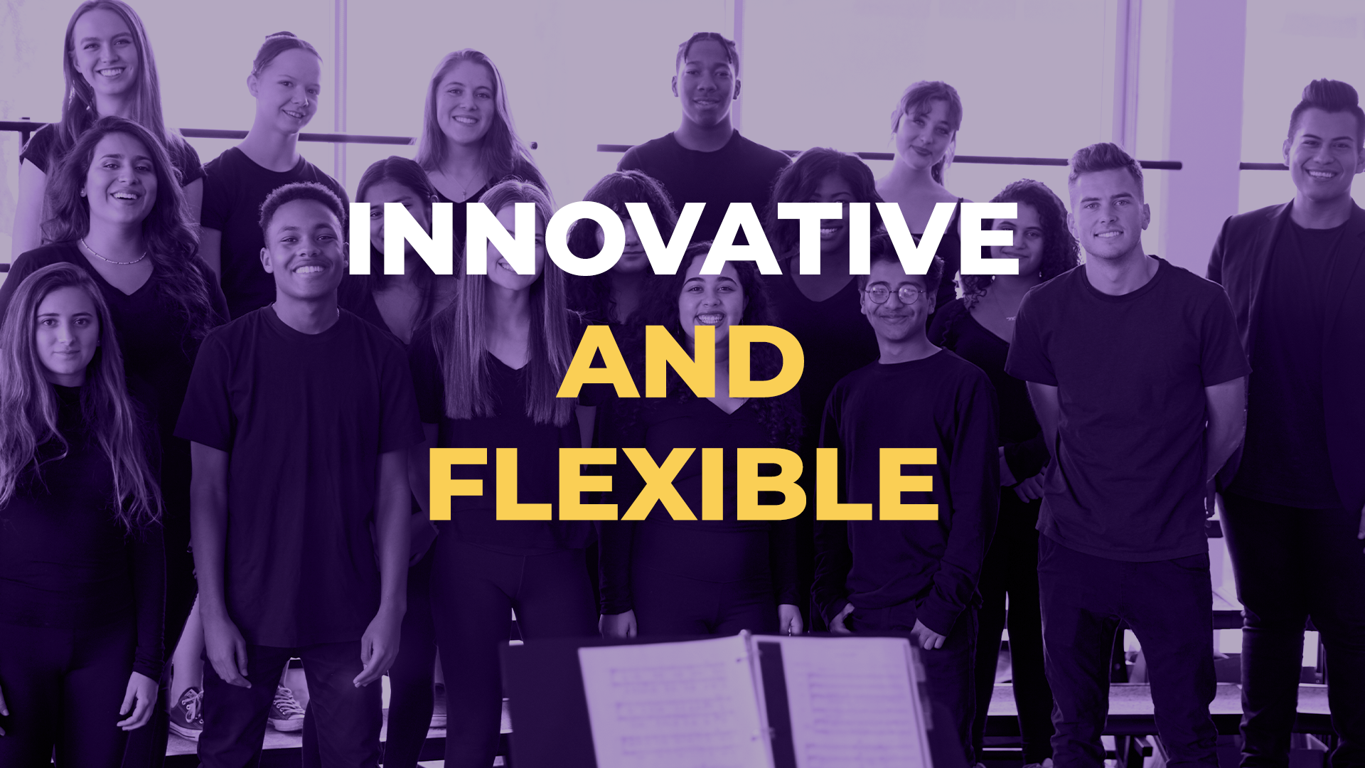 Innovative and Flexible Innovative and Flexible
