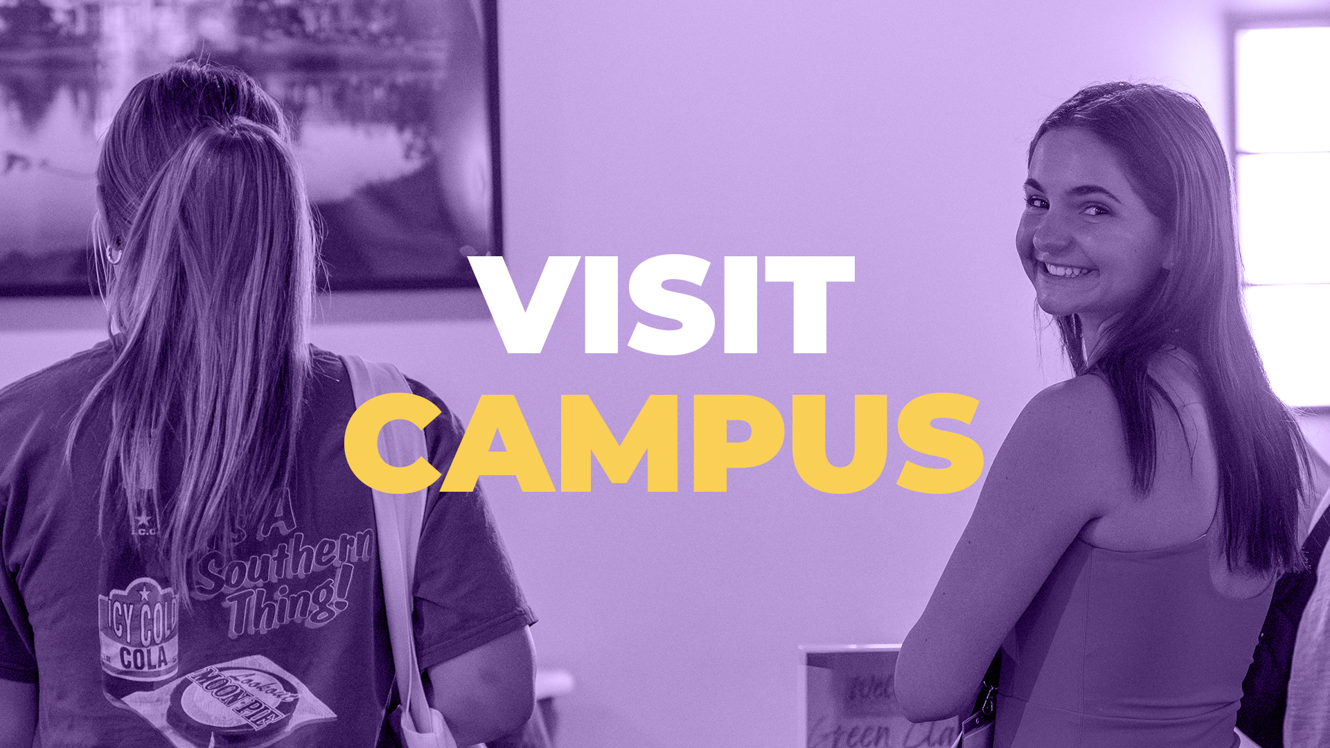VISIT CAMPUS Purple Tile VISIT CAMPUS Purple Tile
